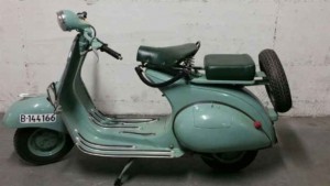 Una Vespa antigua